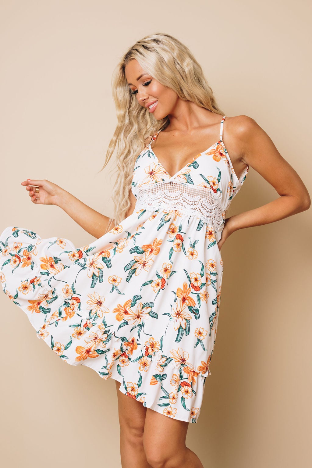 serenity mini dress Zola Floral Mini Dress – Serenity Of The Sea