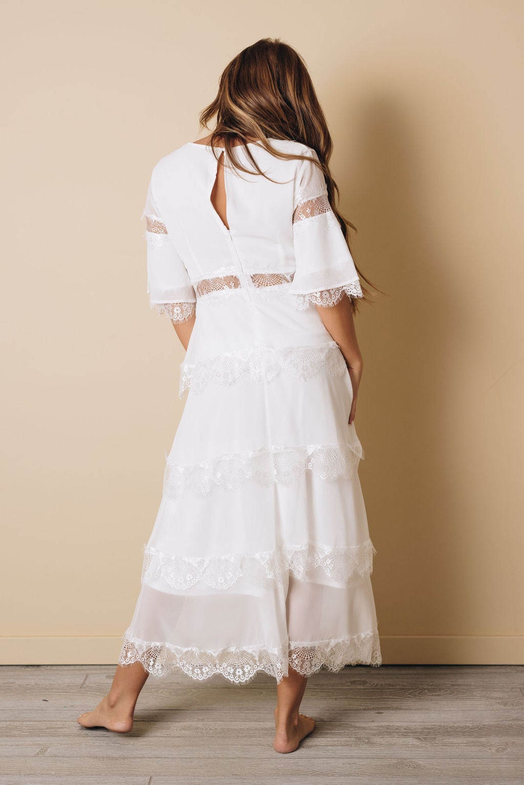 Portia Layered Long Dress
