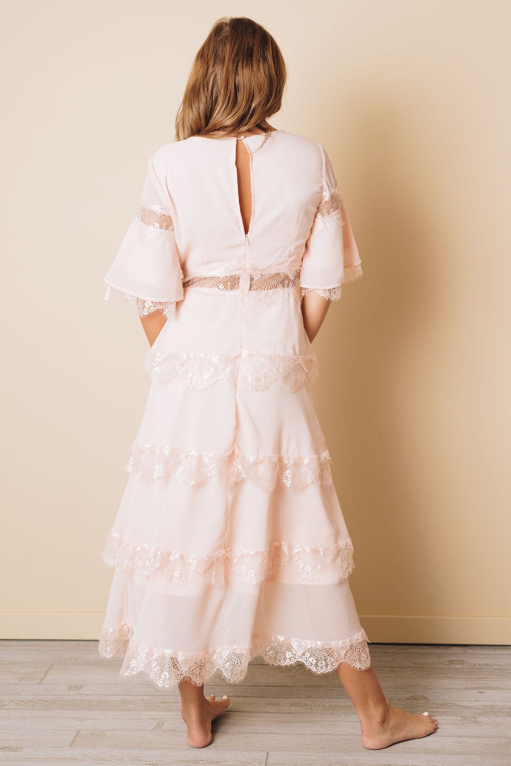 Portia Layered Long Dress