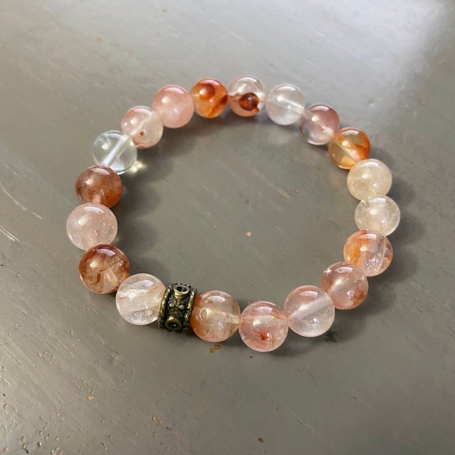 Blood Quartz Bracelet