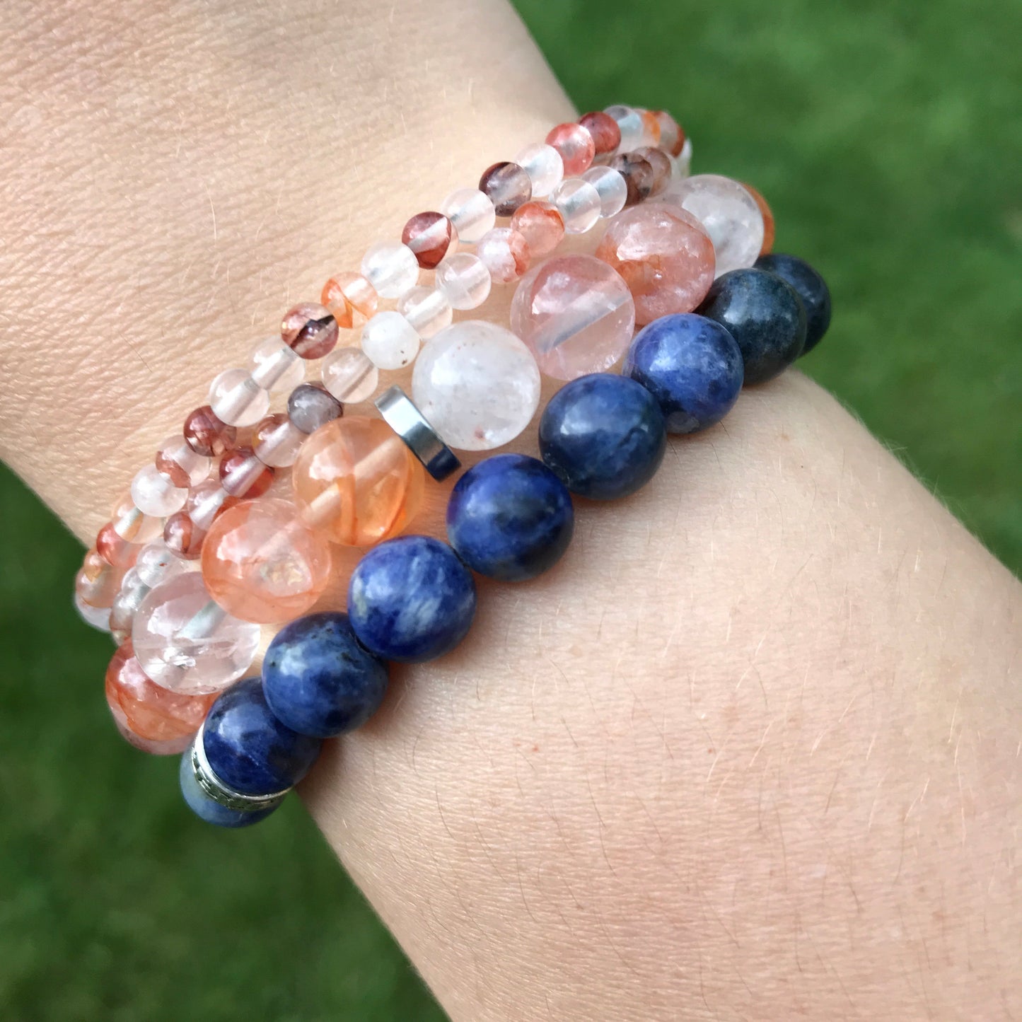 Blood Quartz Bracelet