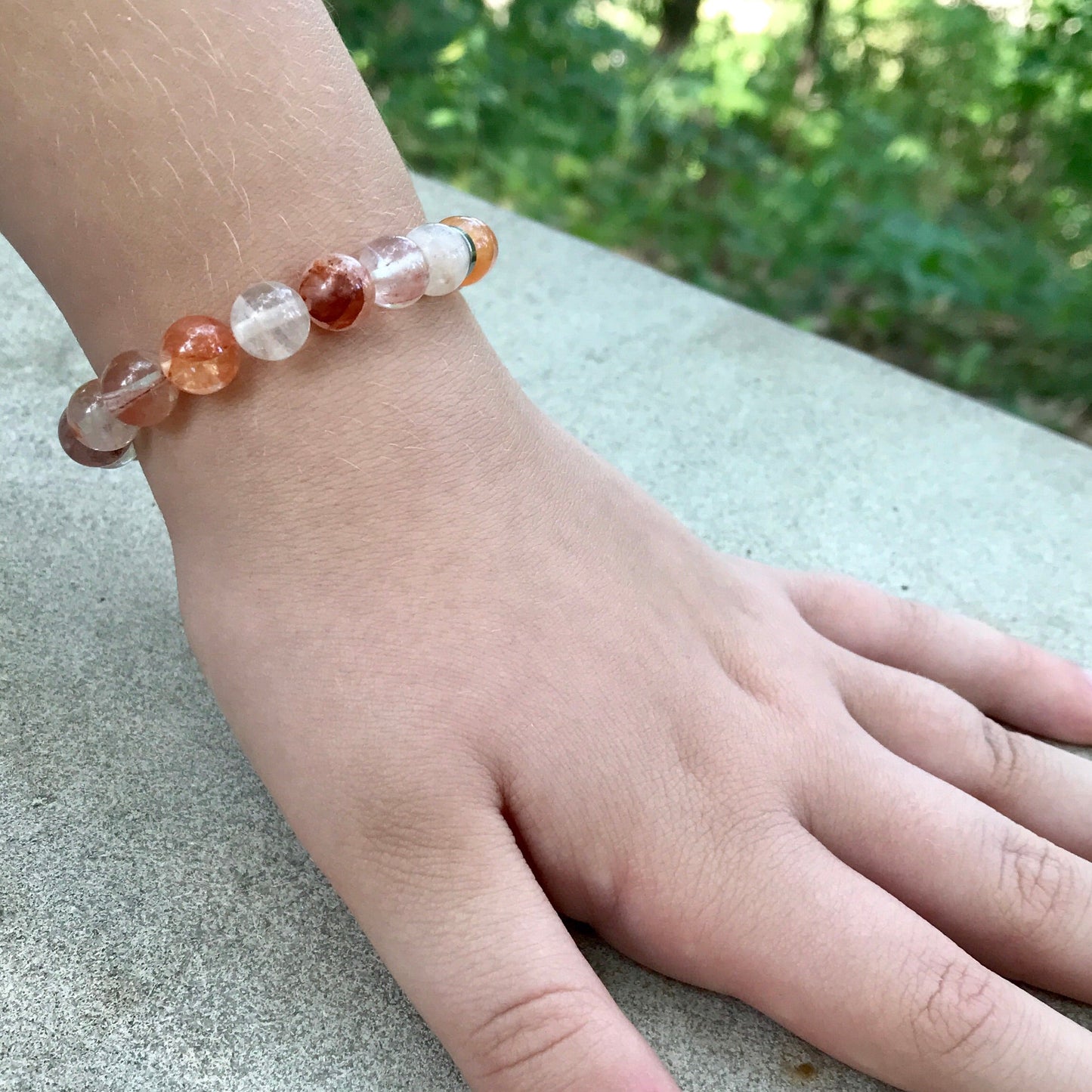 Blood Quartz Bracelet