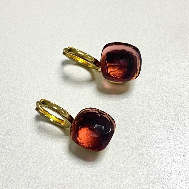 Crystal Candy Drop Earrings