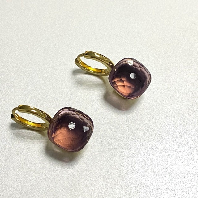 Crystal Candy Drop Earrings