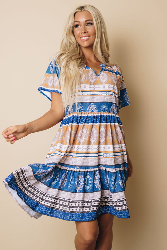 Bohemian Mini Dress