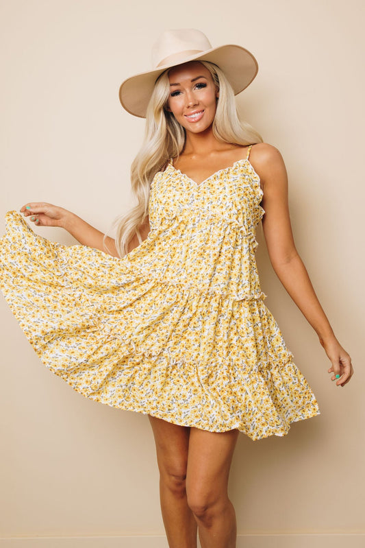 Gracie Smocked Floral Dress