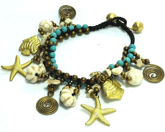 Sand & Surf Charm Bracelet