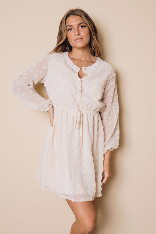 Ollie Swiss Dot Dress