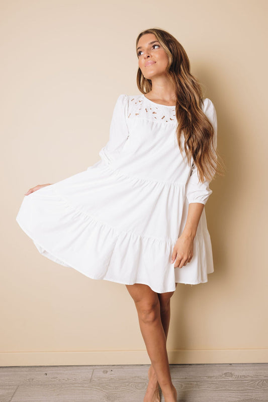 Jessalyn Eyelet Dress