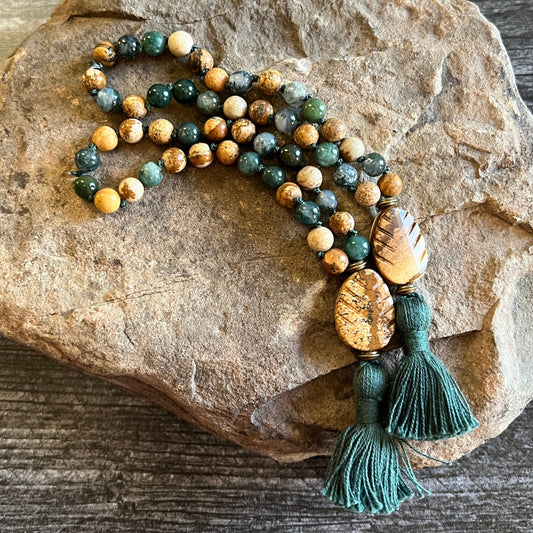 Pine Tree Quarter Mala