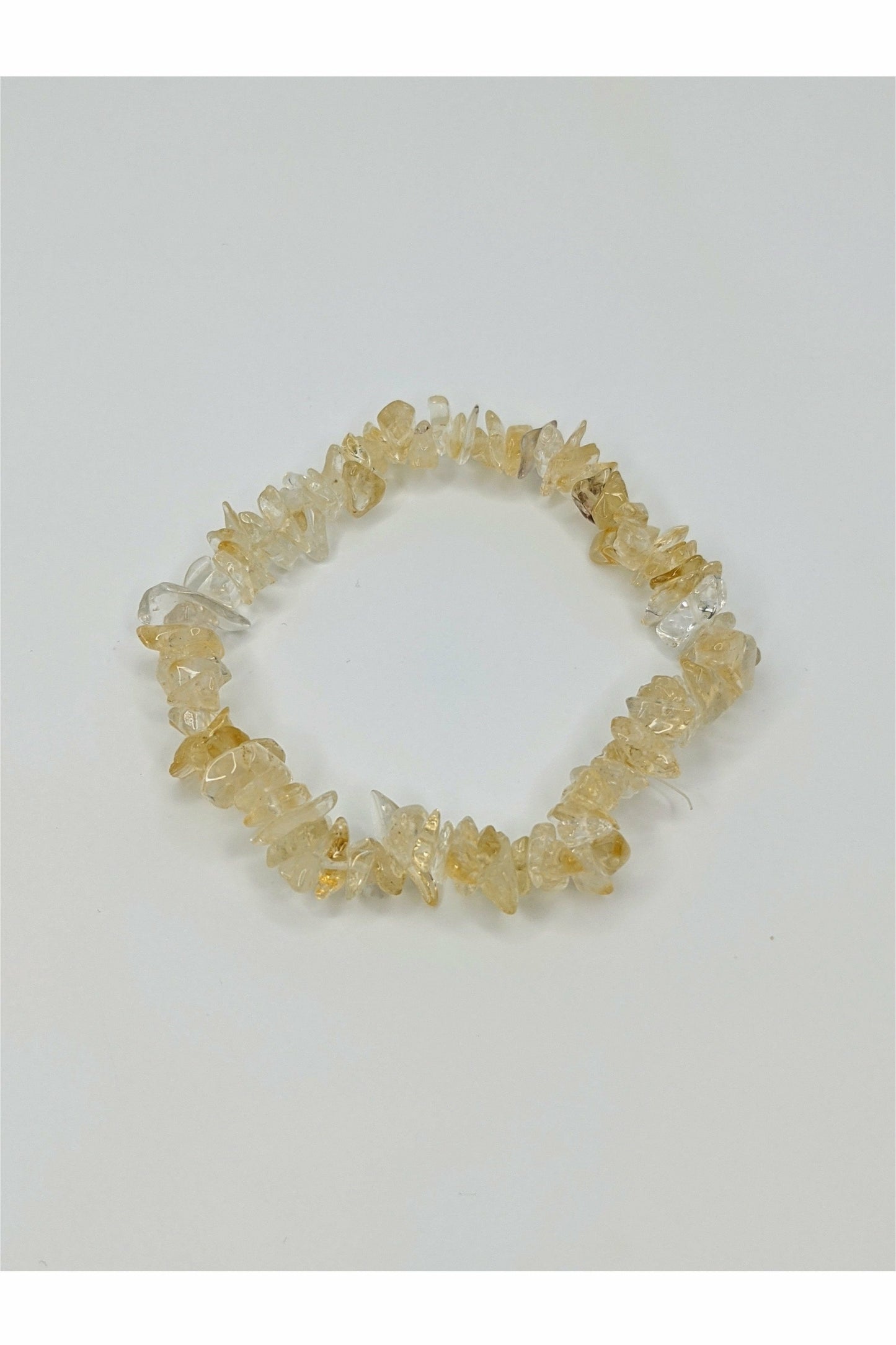 Citrine Gemstone Chip Bracelet