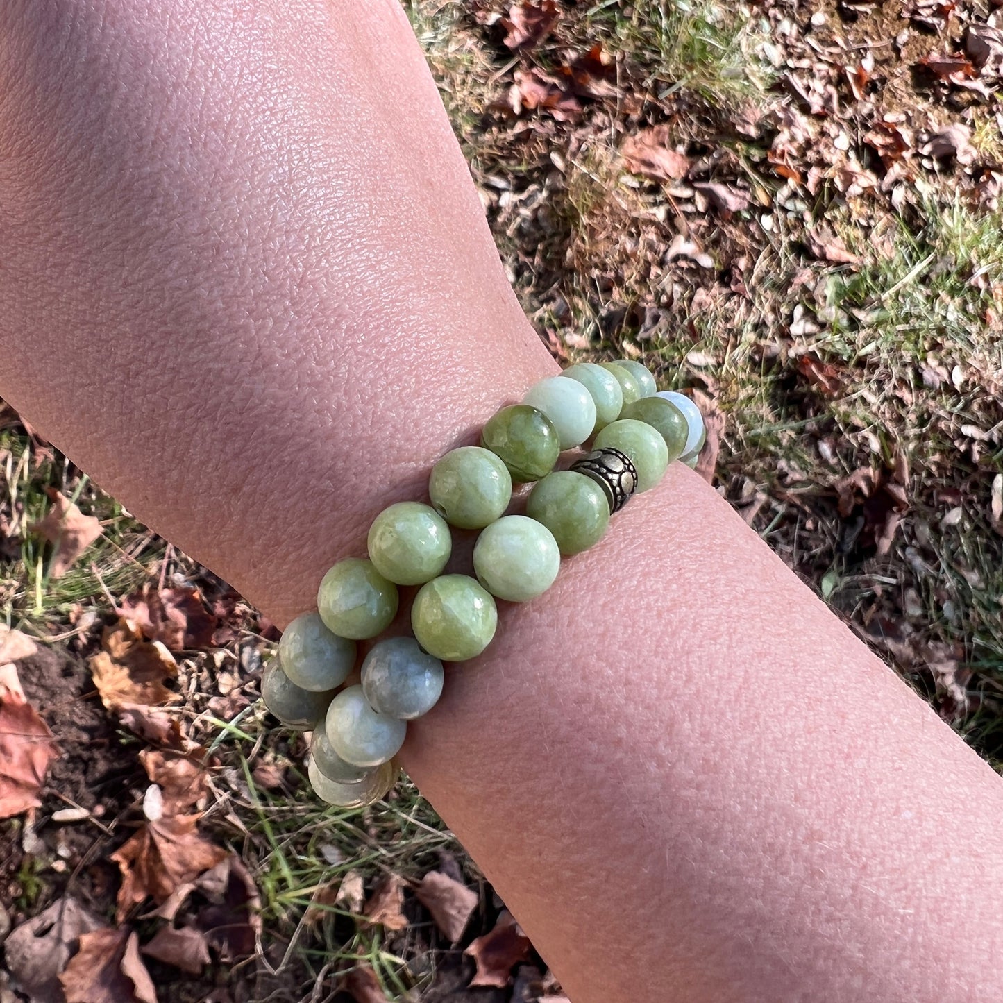 Peridot Jasper Bracelet