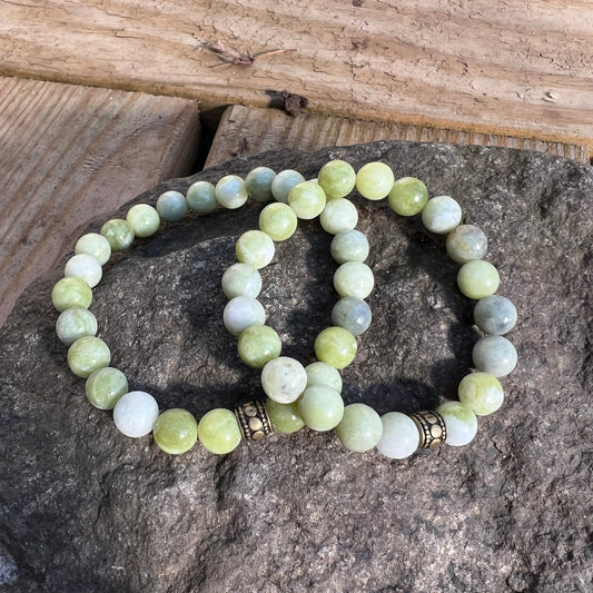 Peridot Jasper Bracelet