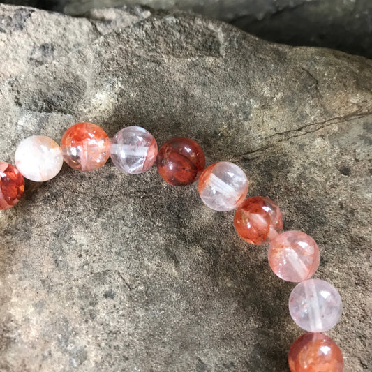 Blood Quartz Bracelet