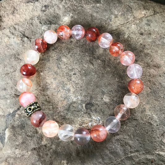 Blood Quartz Bracelet